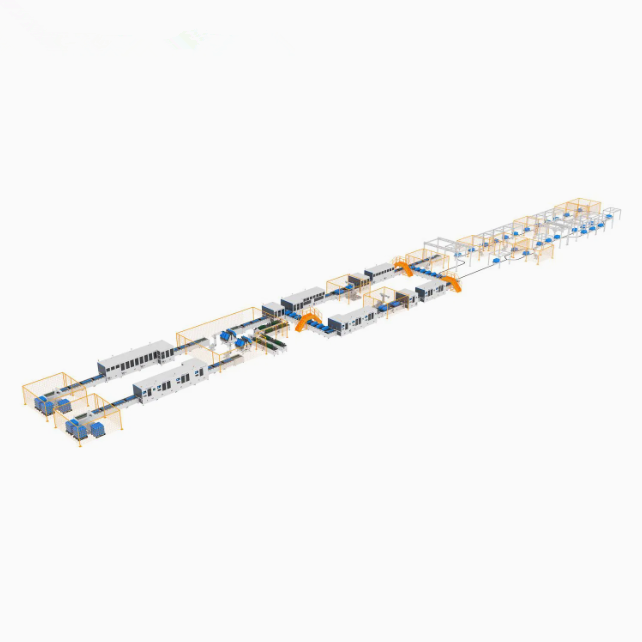 Fully Automatic Turnkey Project Prismatic Energy Storage Module Pack Assembly Production Line for 24ppm